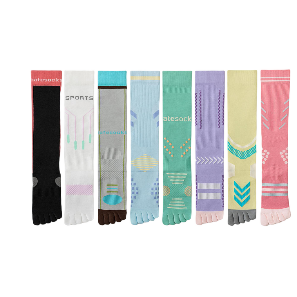Urban casual five-finger socks
