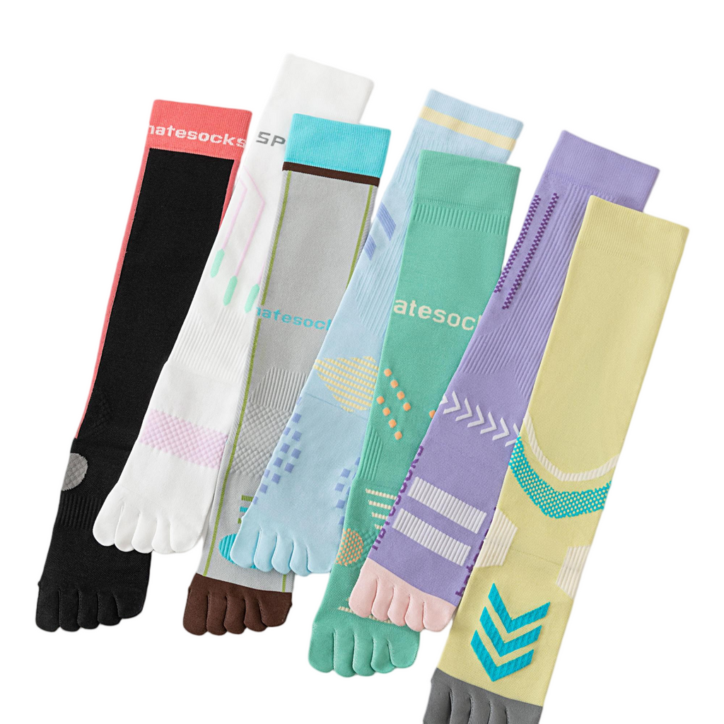 Urban casual five-finger socks