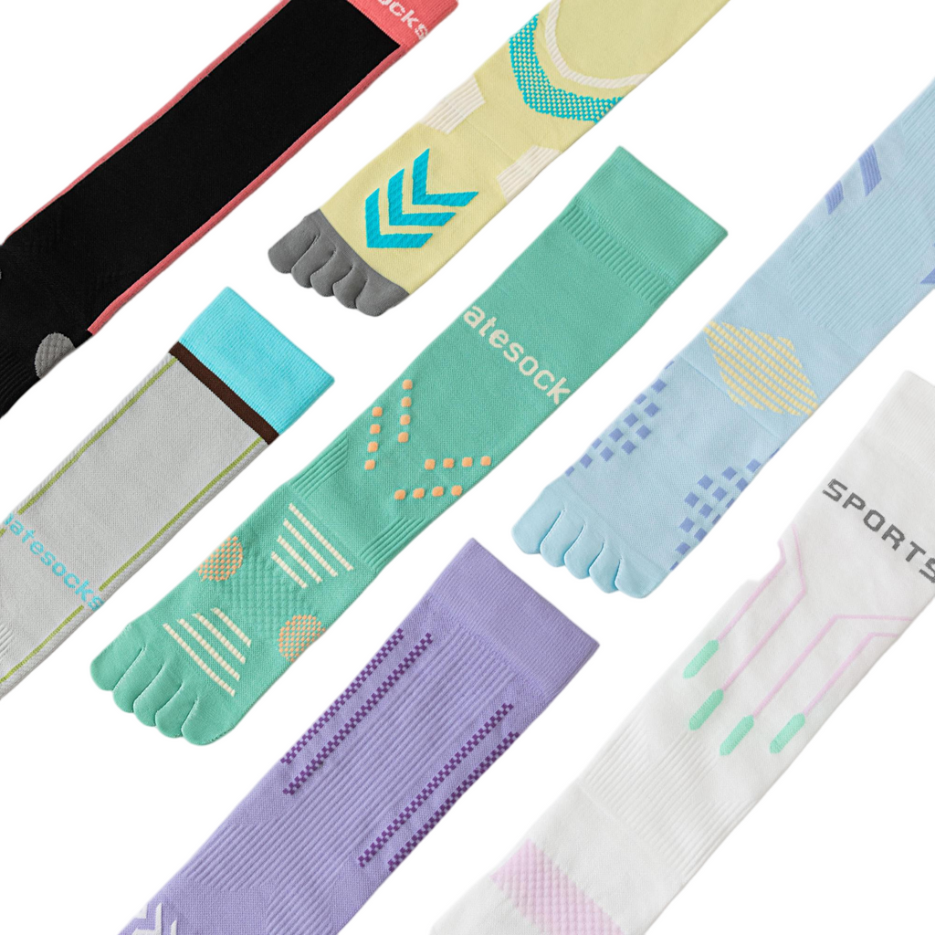 Urban casual five-finger socks