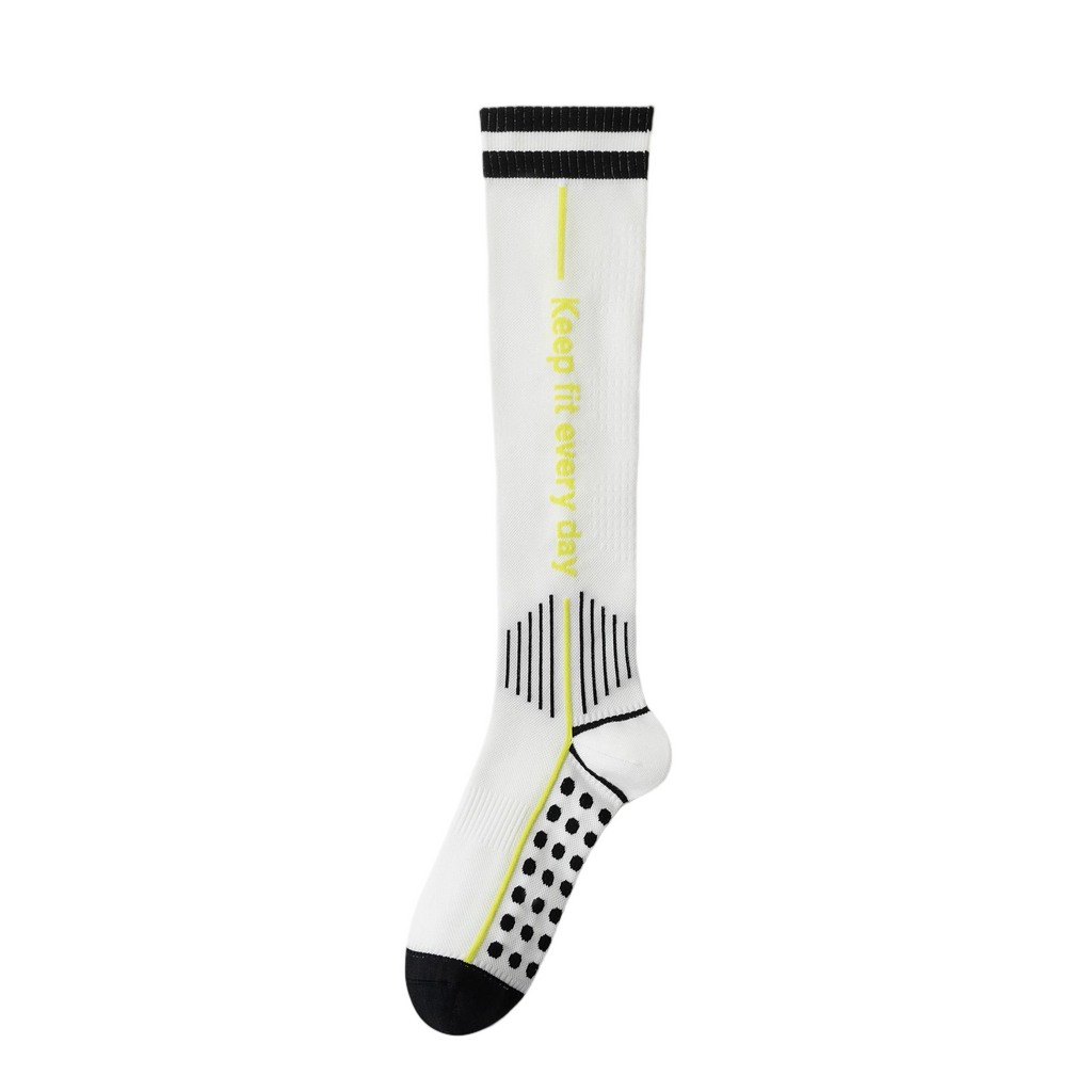Women's knee-high stockings, compression stockings, no-ribbed, breathable, no rubbing