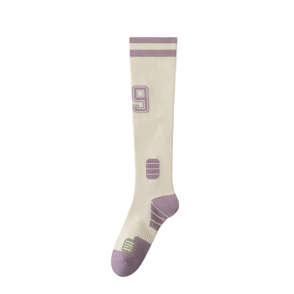 Women's knee-high stockings, compression stockings, no-ribbed, breathable, no rubbing