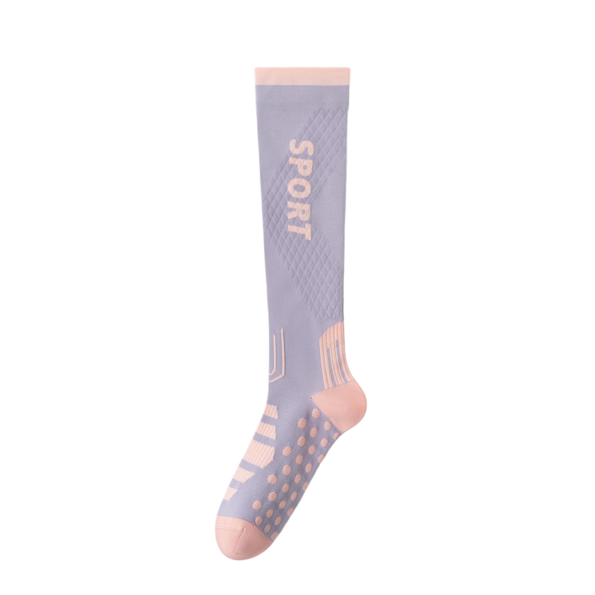 Women's knee-high stockings, compression stockings, no-ribbed, breathable, no rubbing