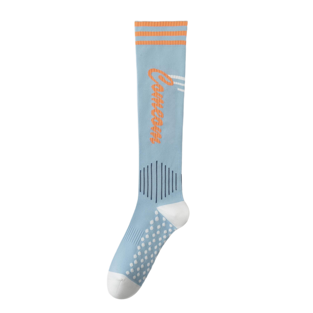 Women's knee-high stockings, compression stockings, no-ribbed, breathable, no rubbing