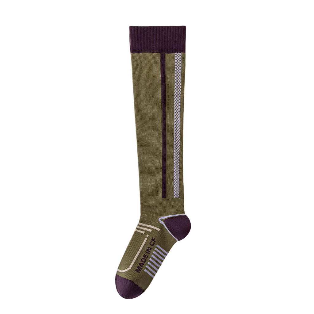 Urban casual exercise compression socks, trendy style for the calves