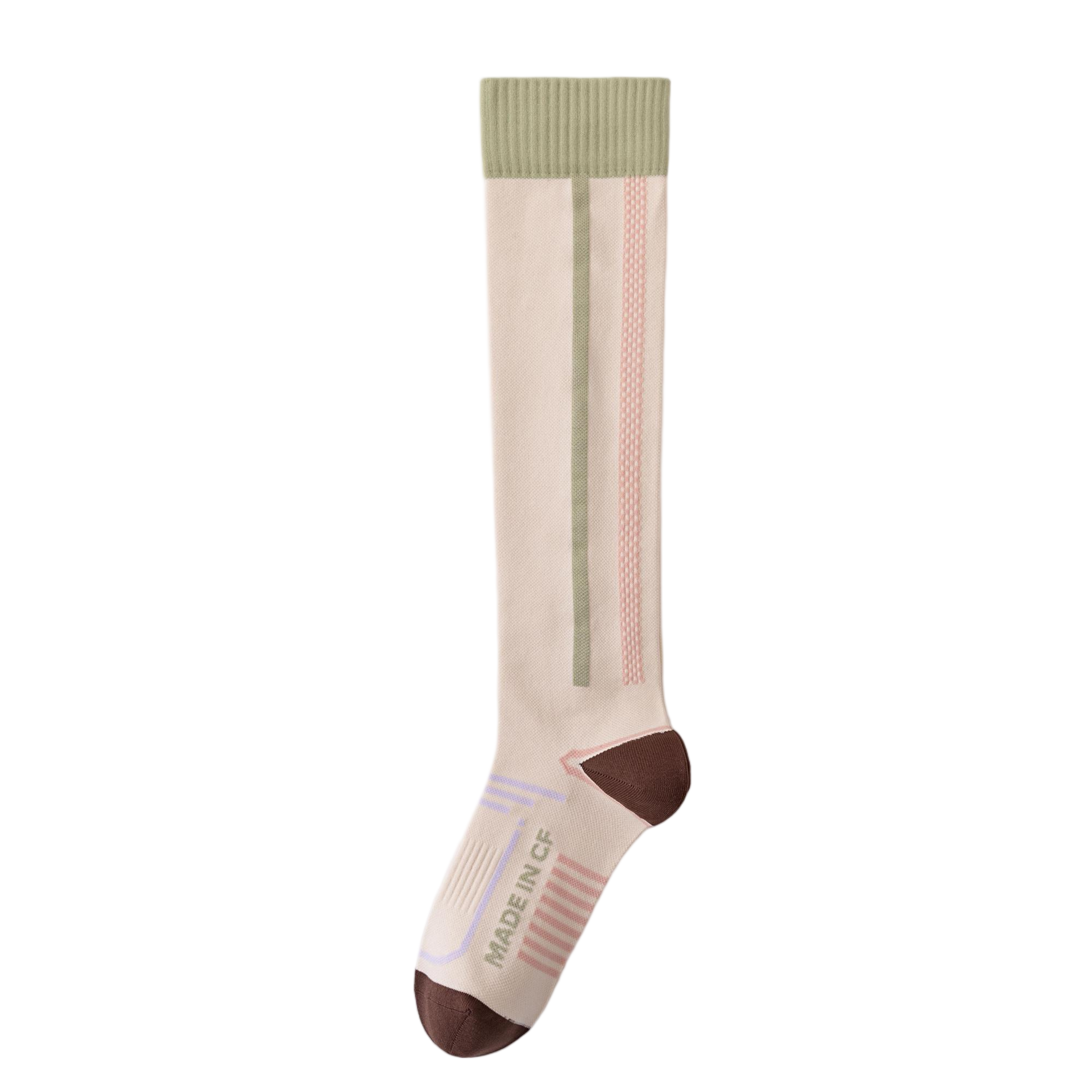 Urban casual exercise compression socks, trendy style for the calves
