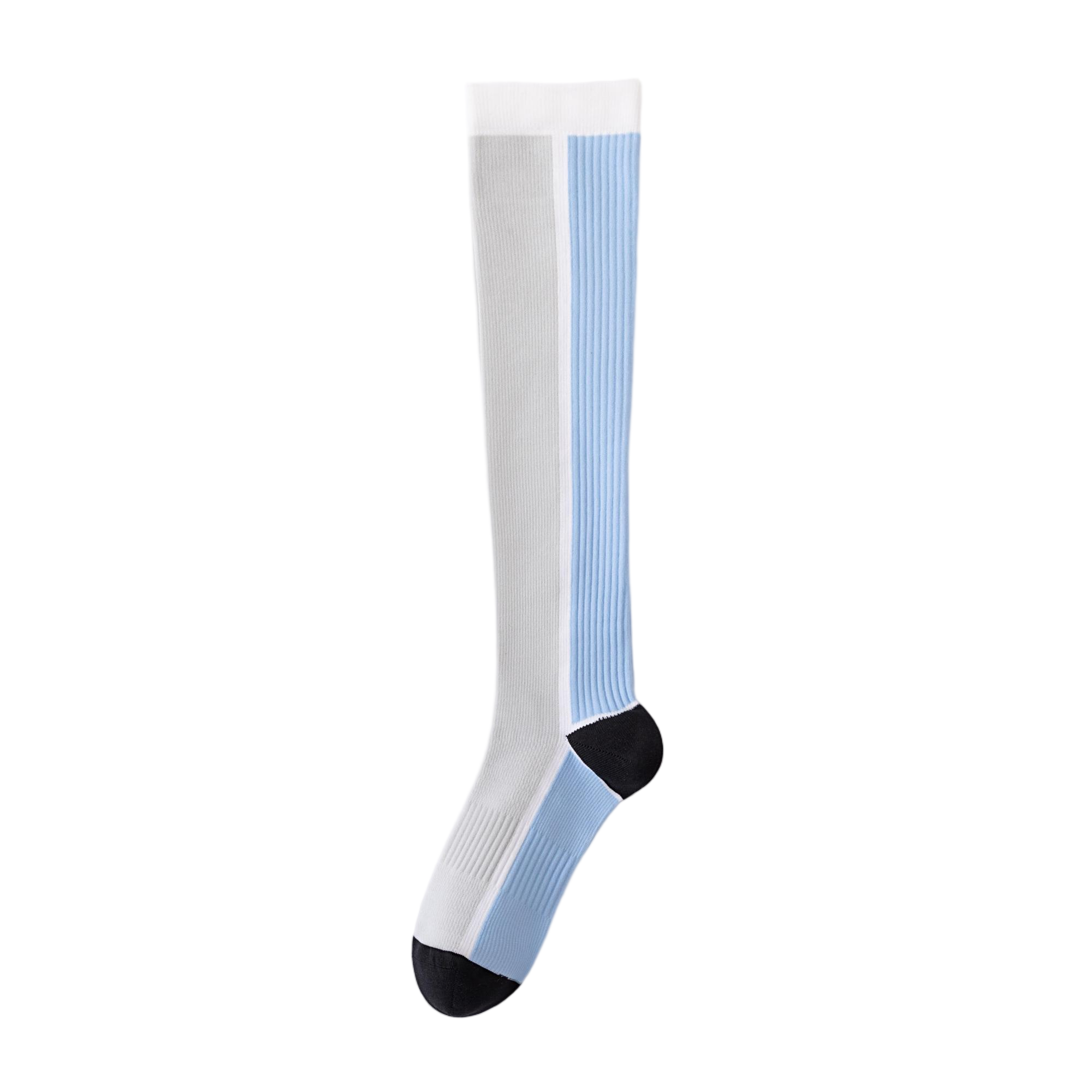 Urban casual exercise compression socks, trendy style for the calves