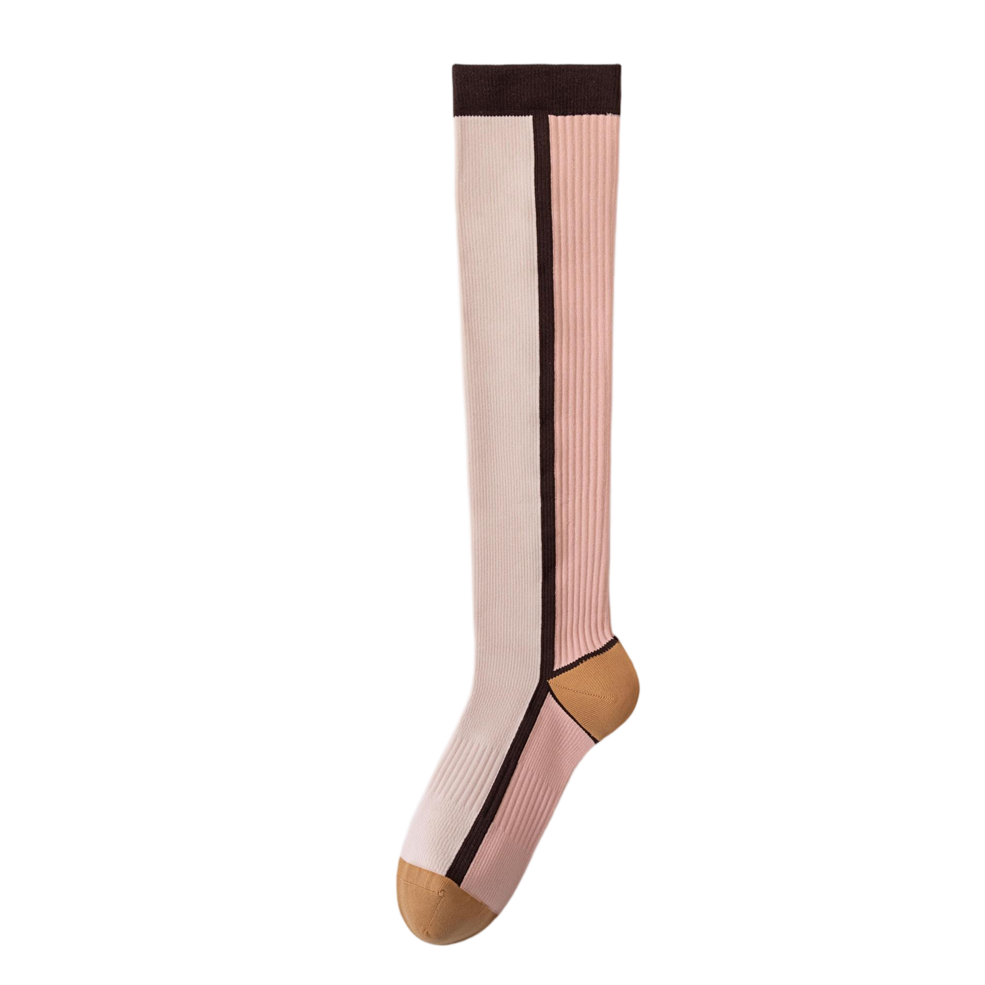 Urban casual exercise compression socks, trendy style for the calves