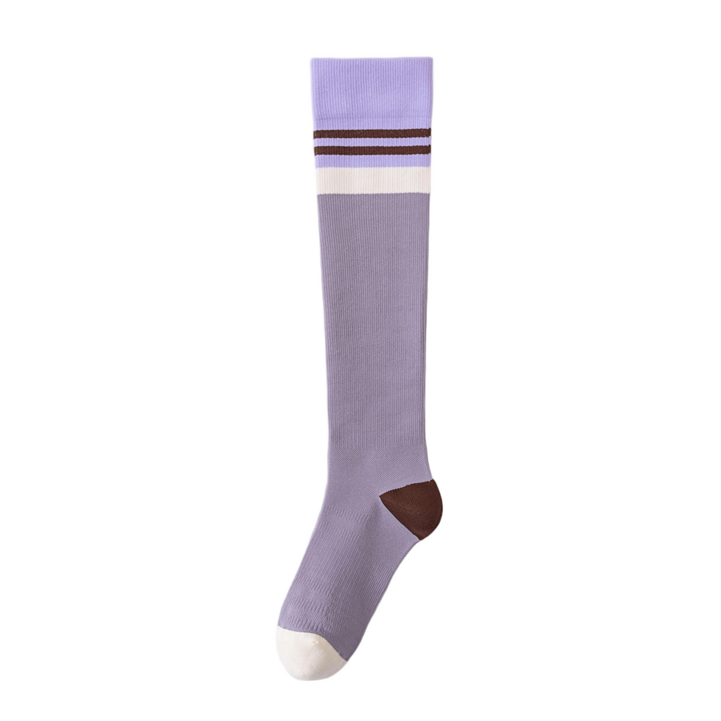 Urban casual exercise compression socks, trendy style for the calves