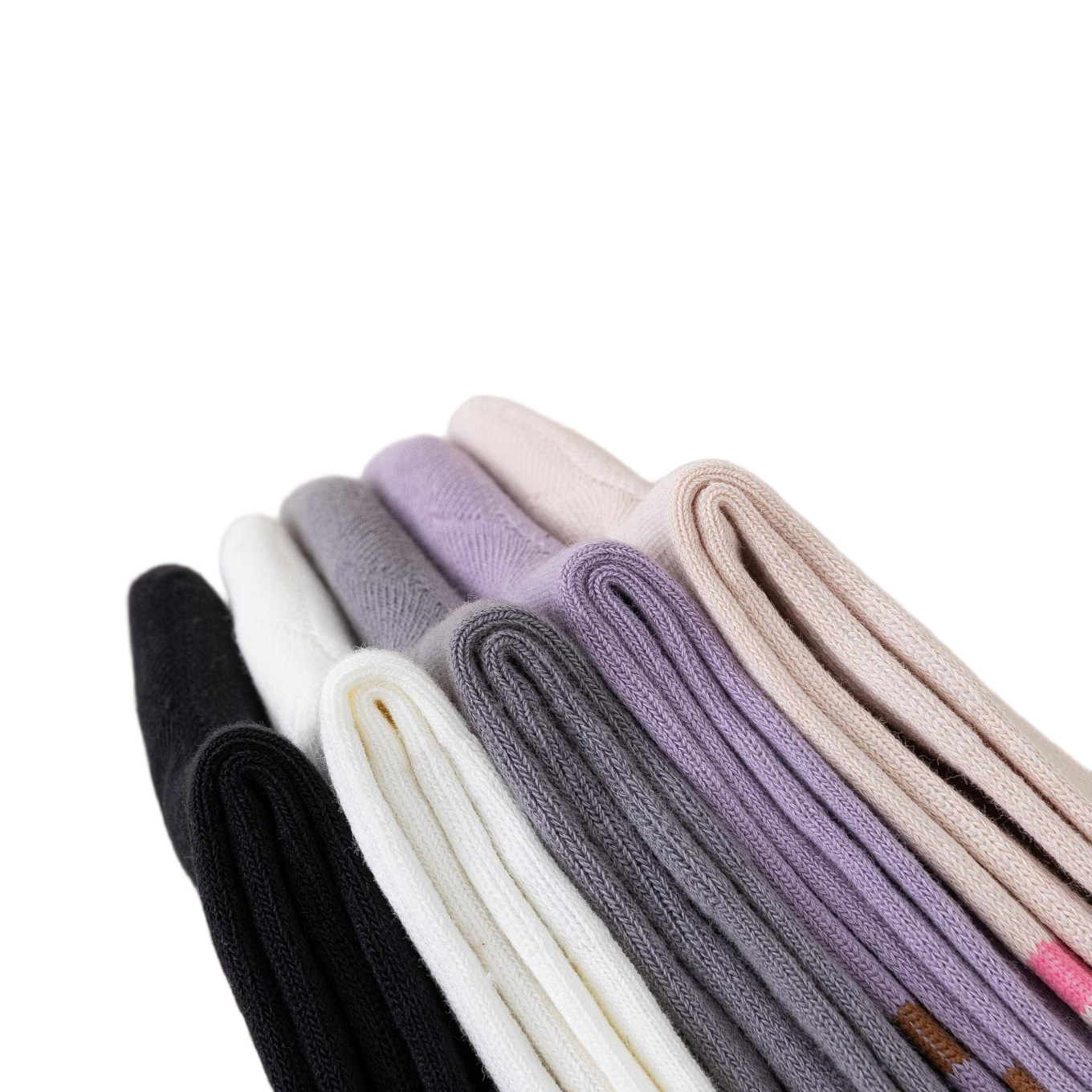 Light exercise parallel bars yoga gel-pointed women's mid-length socks