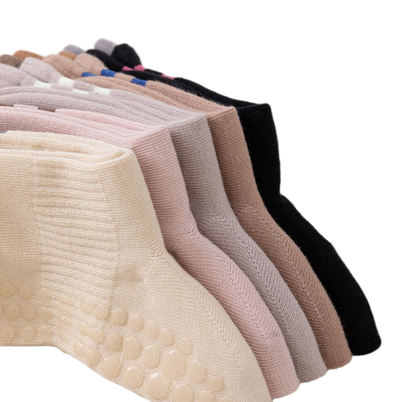 Shuangluokou Light Exercise Yoga Sock Sticks Women's Mid-Calf Socks
