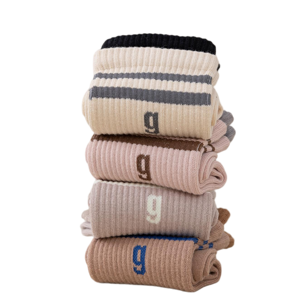 Shuangluokou Light Exercise Yoga Sock Sticks Women's Mid-Calf Socks