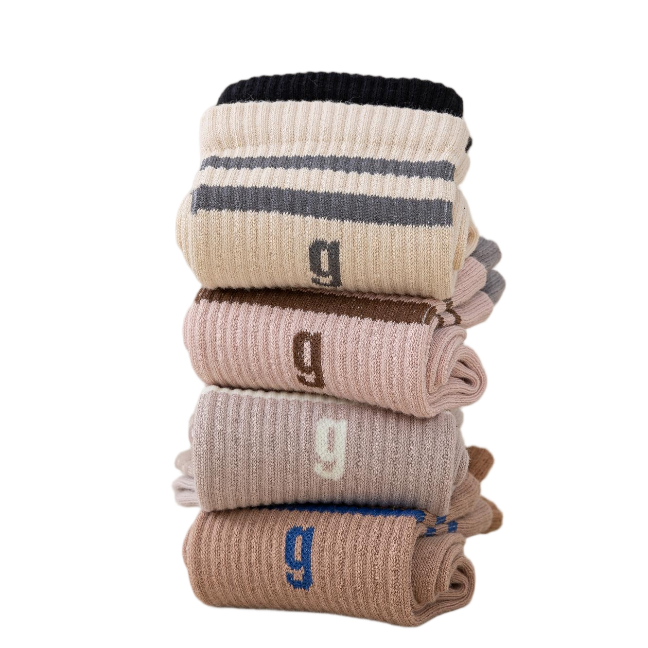Shuangluokou Light Exercise Yoga Sock Sticks Women's Mid-Calf Socks