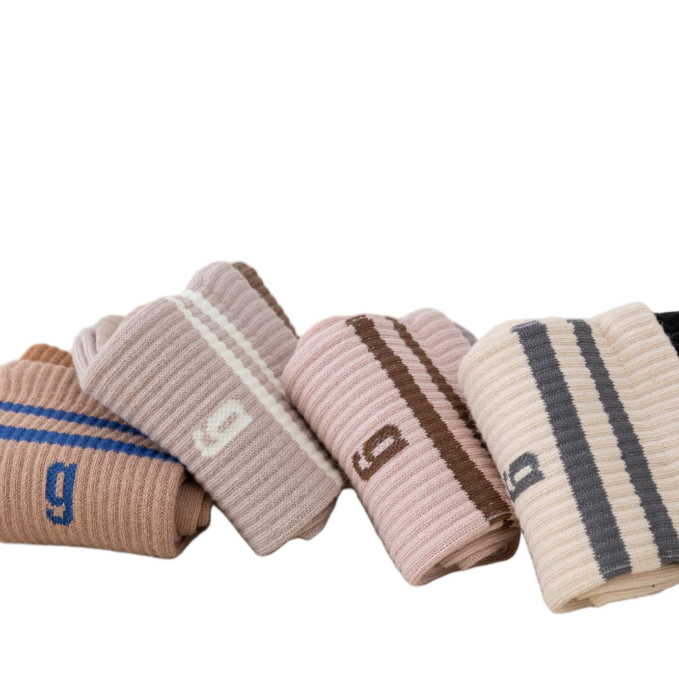 Shuangluokou Light Exercise Yoga Sock Sticks Women's Mid-Calf Socks
