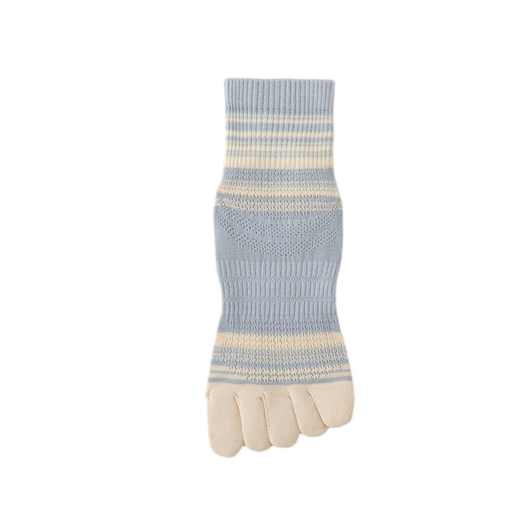 Antibacterial fingered women's socks