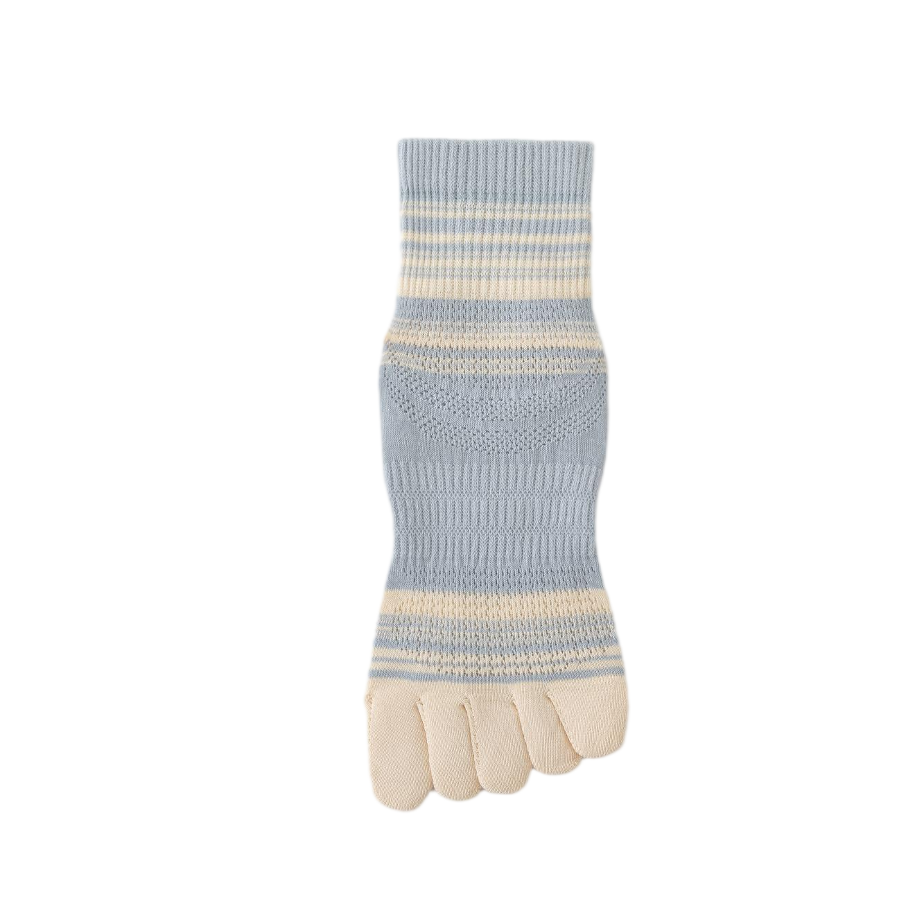 Antibacterial fingered women's socks