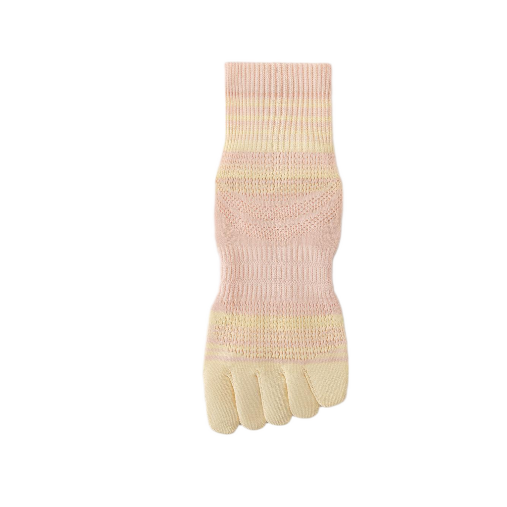 Antibacterial fingered women's socks