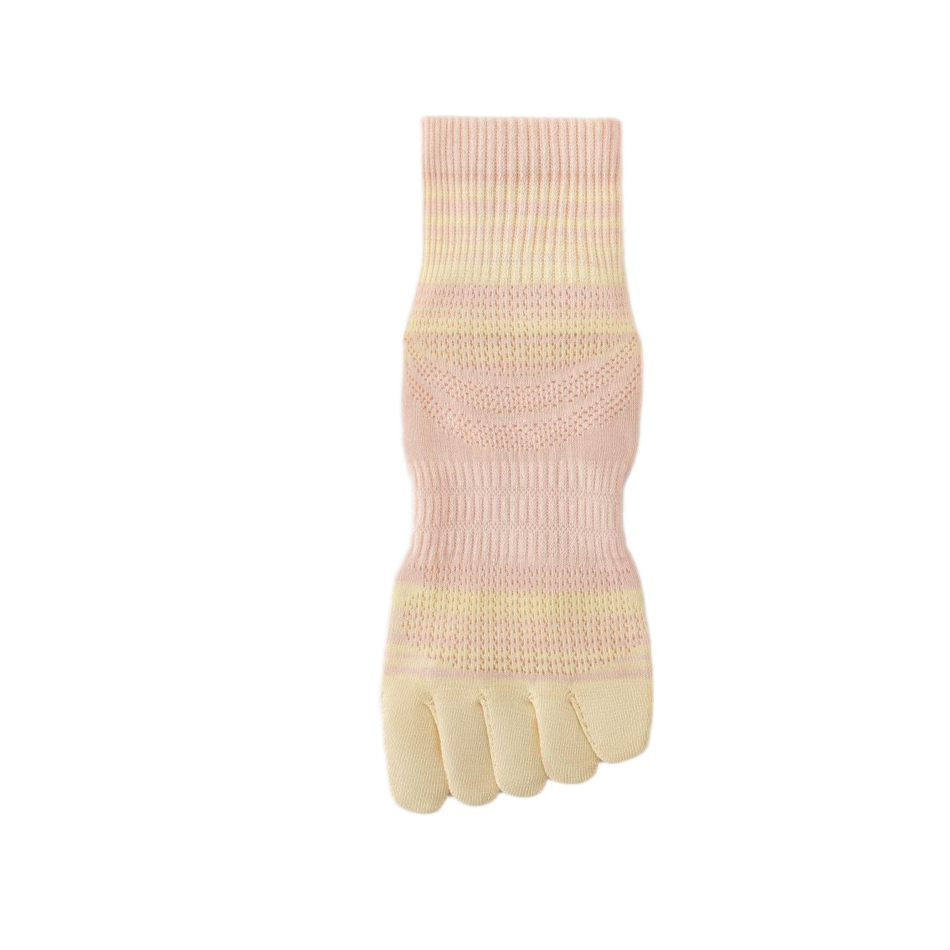 Antibacterial fingered women's socks
