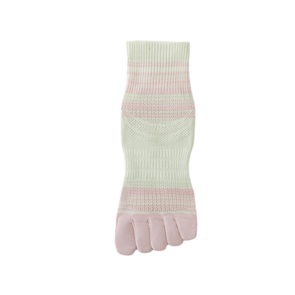 Antibacterial fingered women's socks