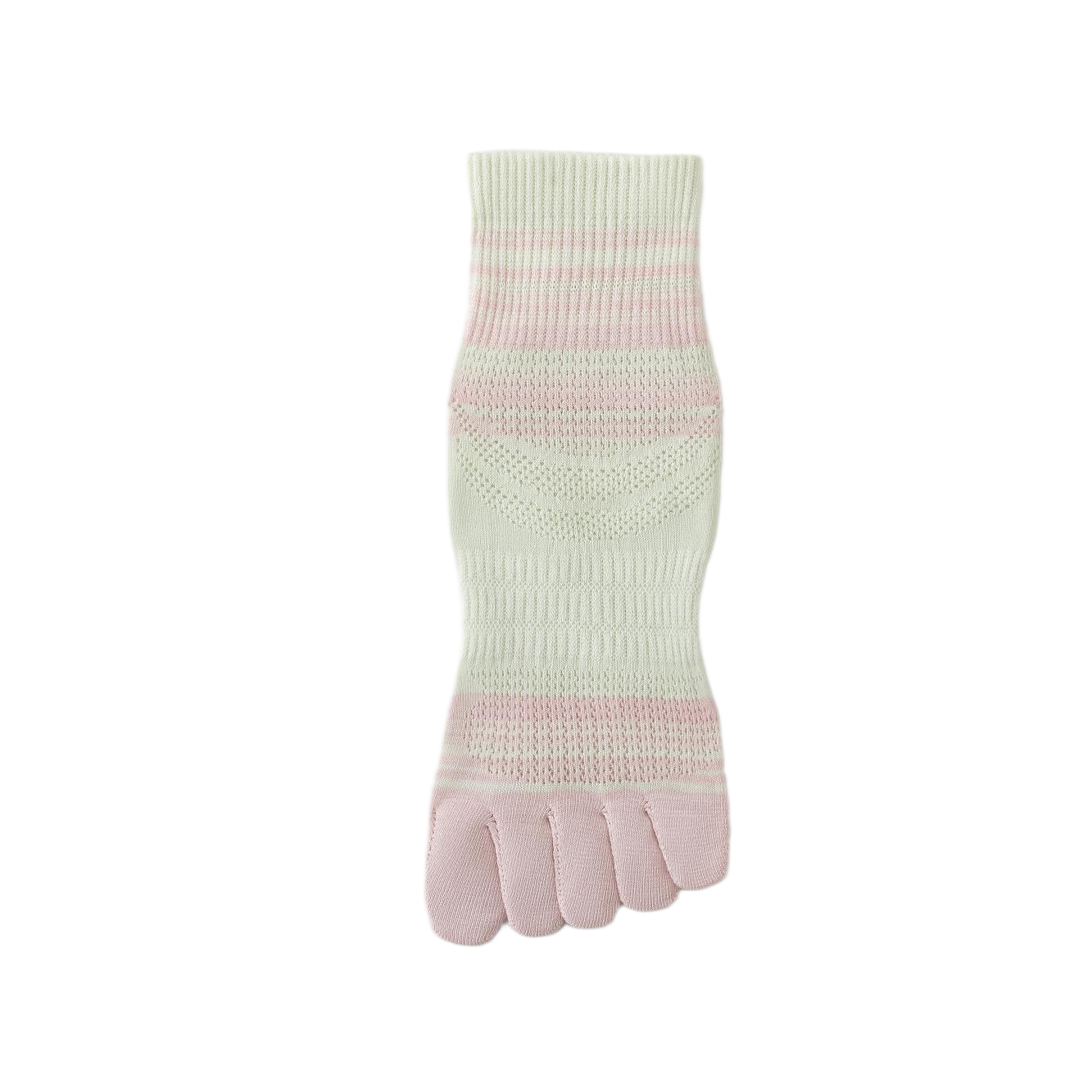 Antibacterial fingered women's socks