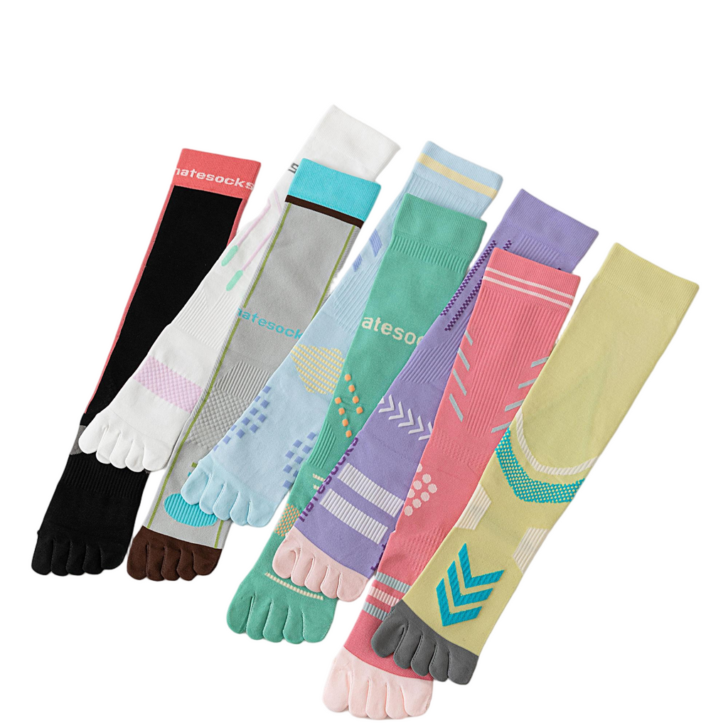 Urban casual five-finger socks