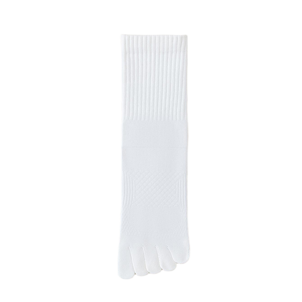 Five-finger color-spun micro-pressed men's socks