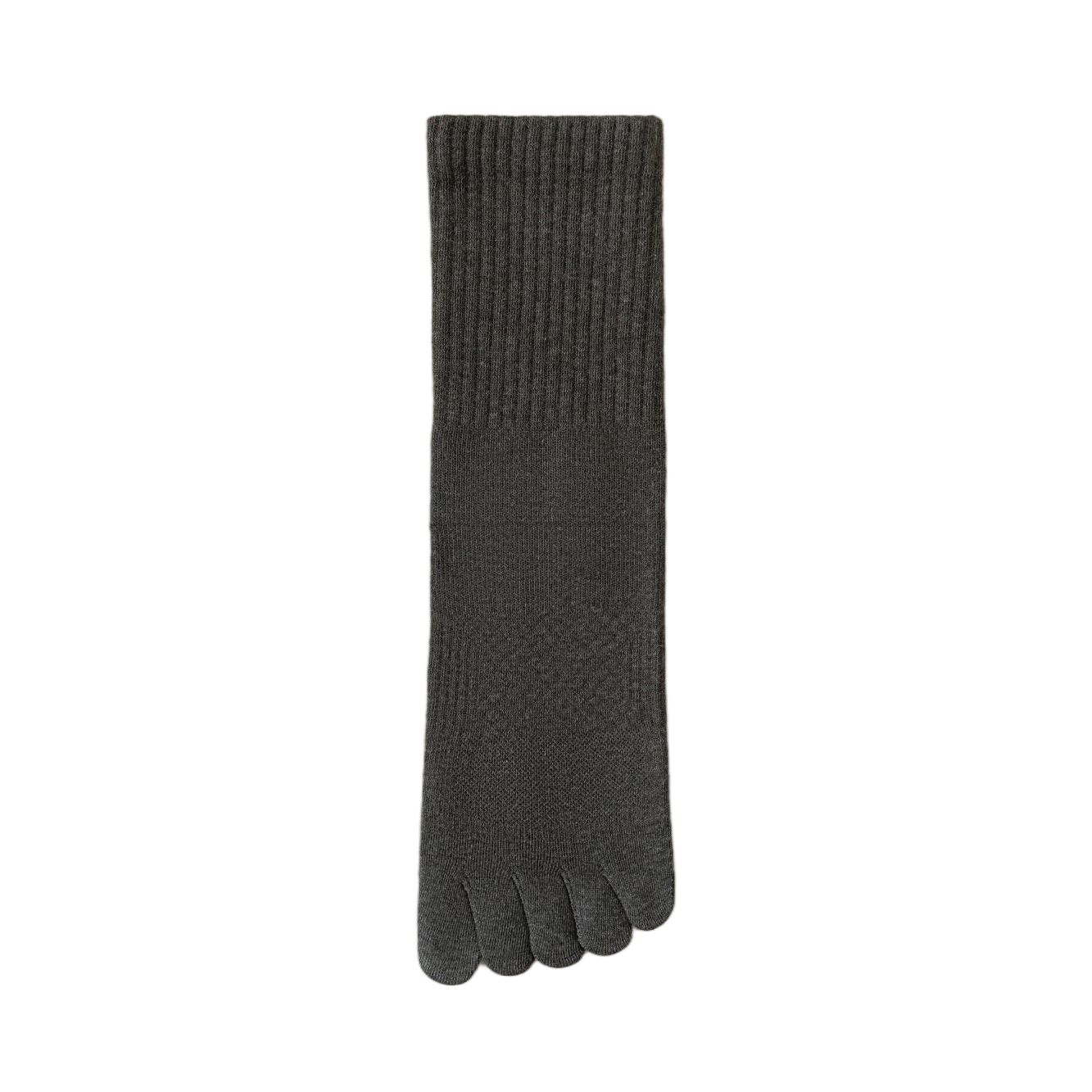Five-finger color-spun micro-pressed men's socks