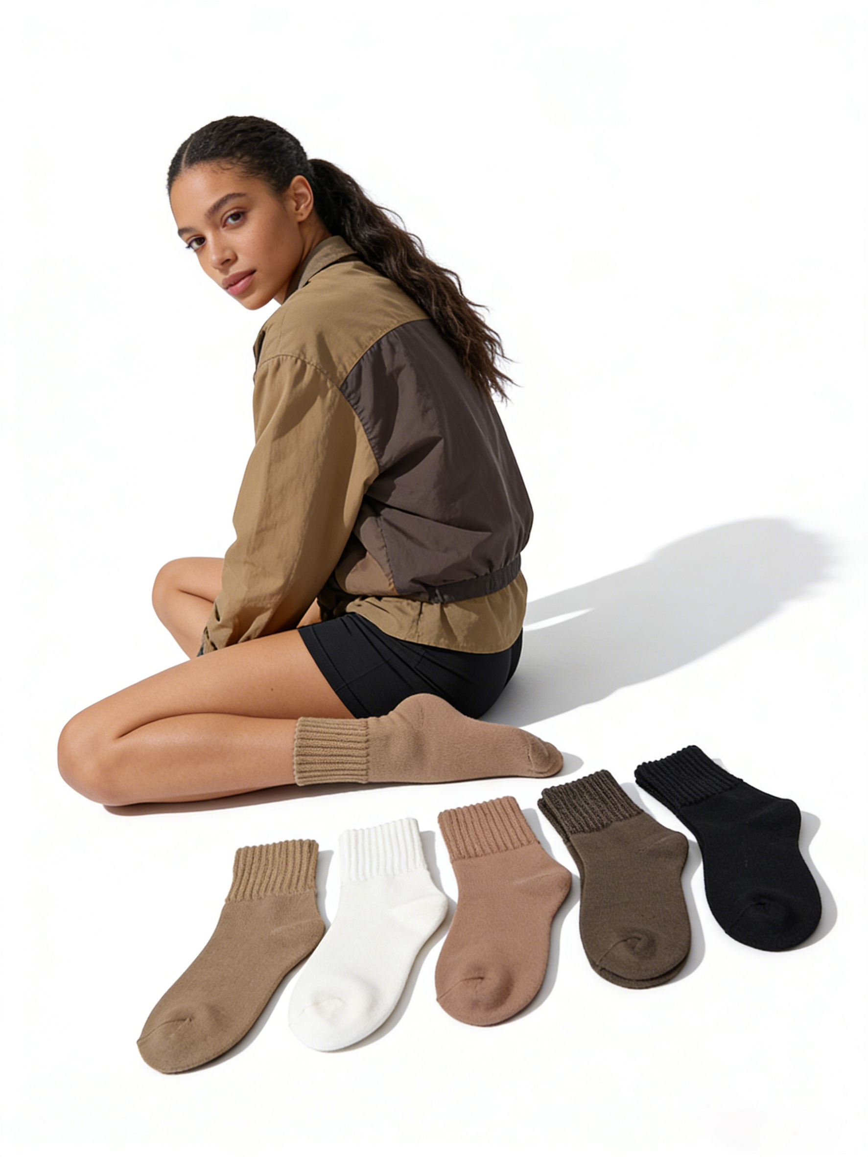 Melard Fleece-lined Women's Socks