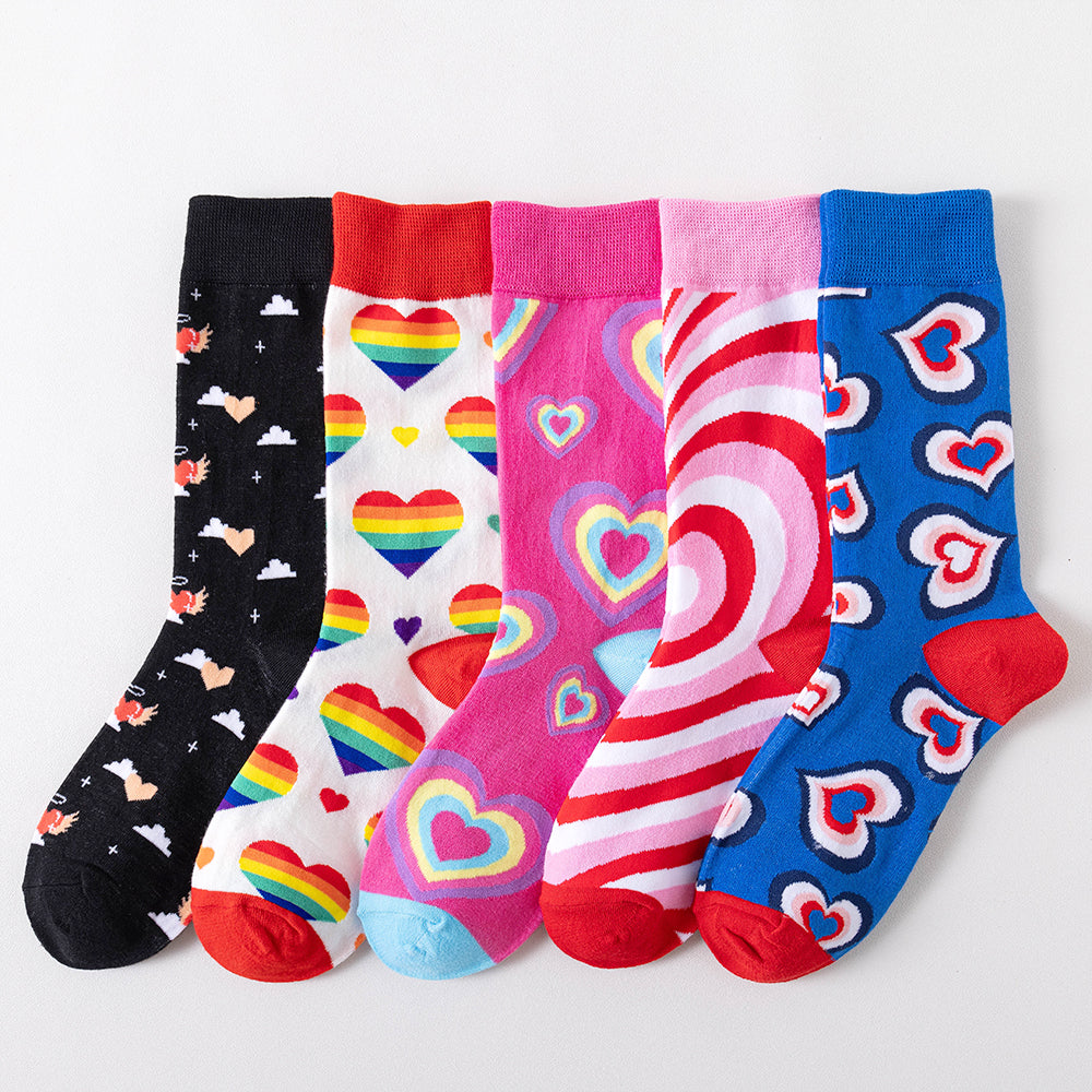Valentine's Day socks