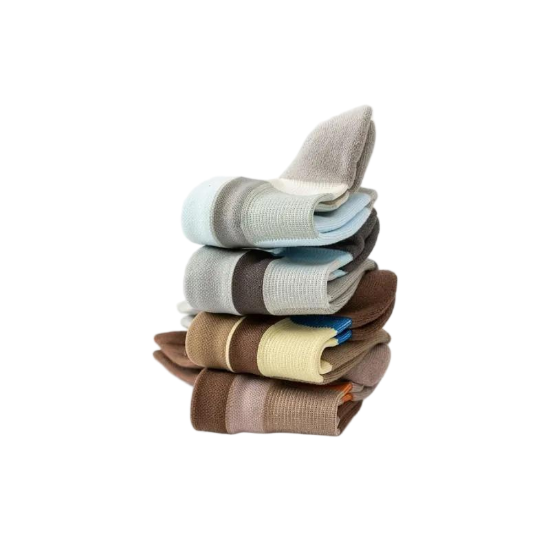 Short-sleeve running, cycling, and soccer socks for men
