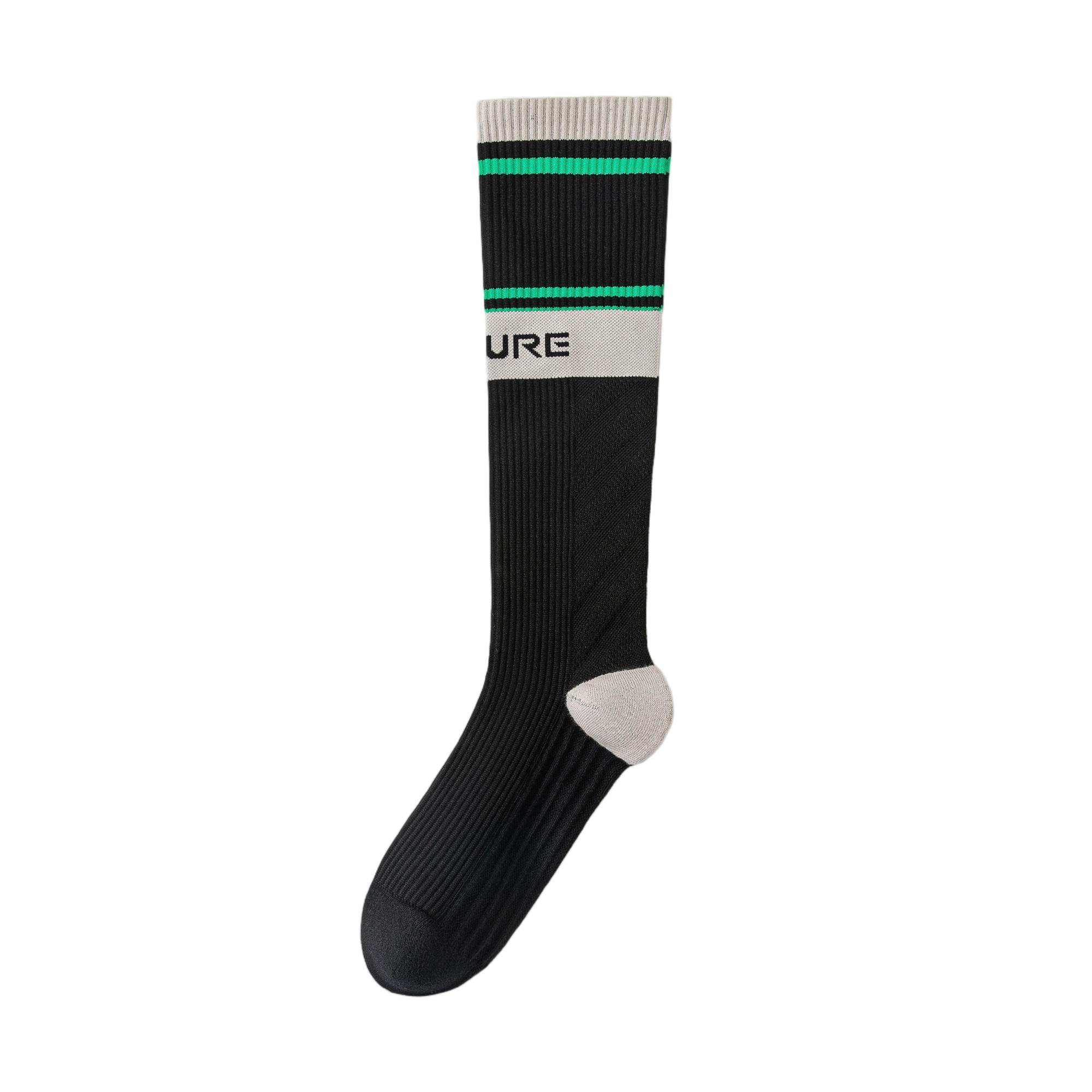 Sports knee-high women's socks, compression socks, breathable
