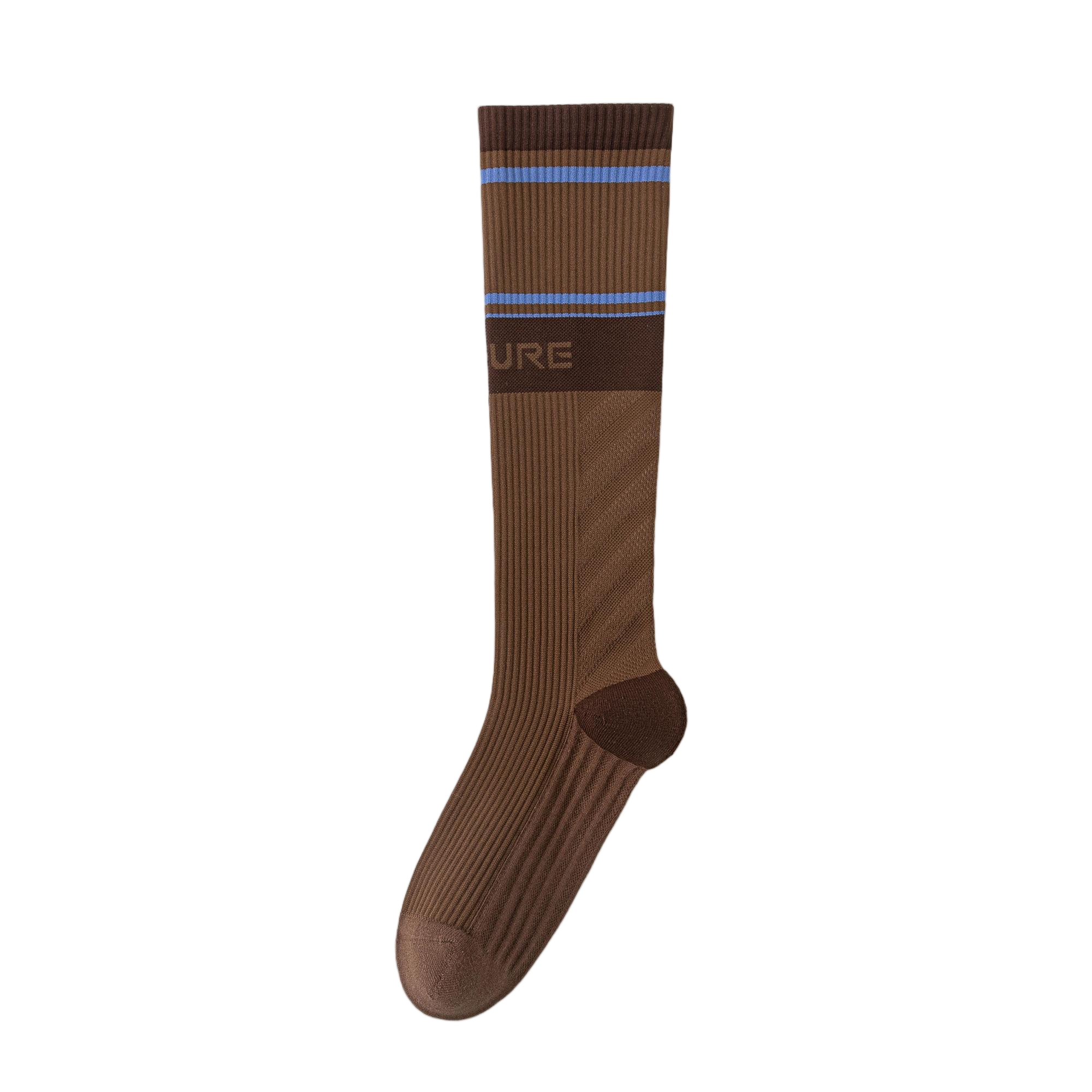 Sports knee-high women's socks, compression socks, breathable
