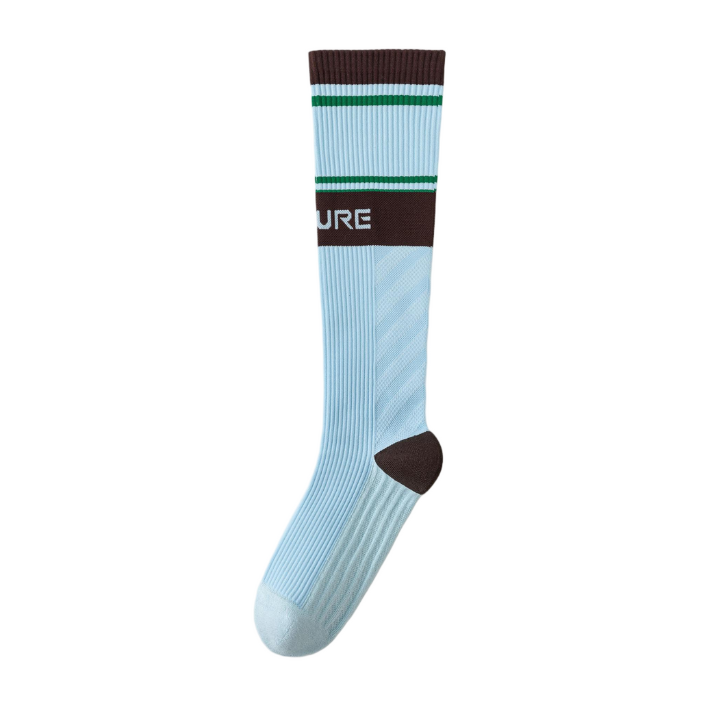 Sports knee-high women's socks, compression socks, breathable