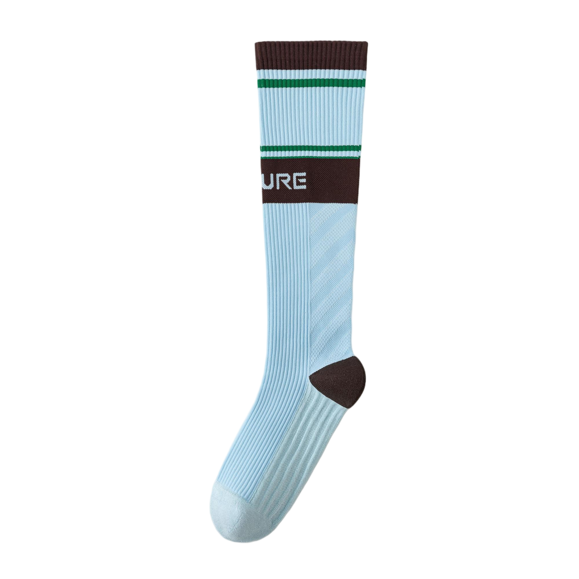 Sports knee-high women's socks, compression socks, breathable