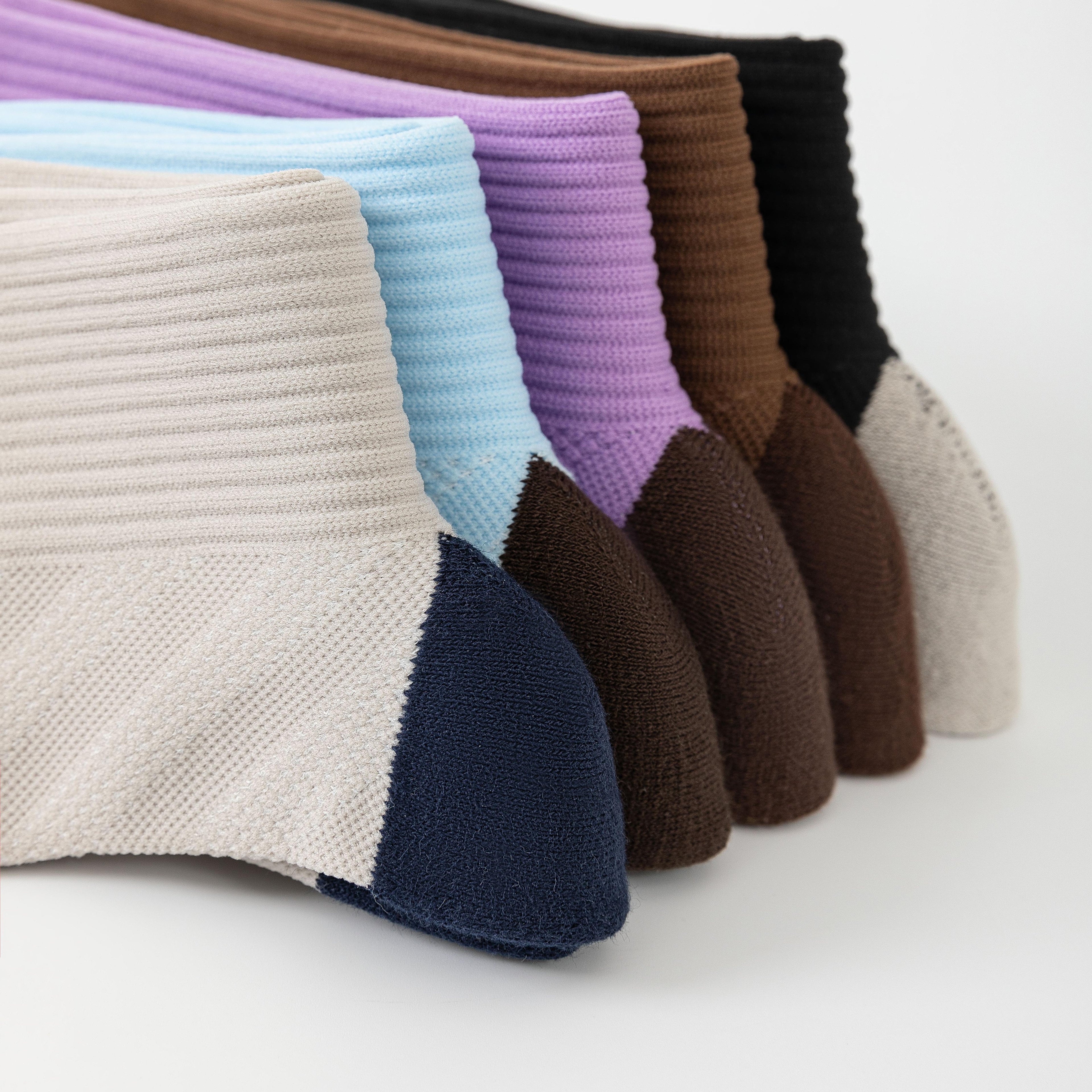 Sports knee-high women's socks, compression socks, breathable