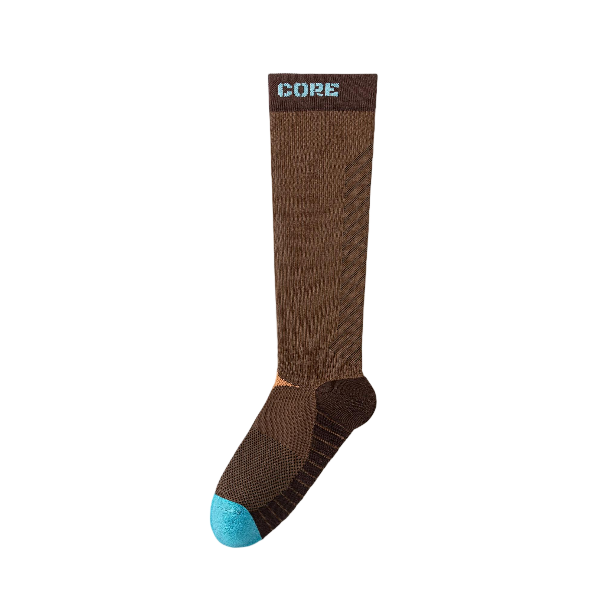 Professional running, fitness, and cycling calf socks
