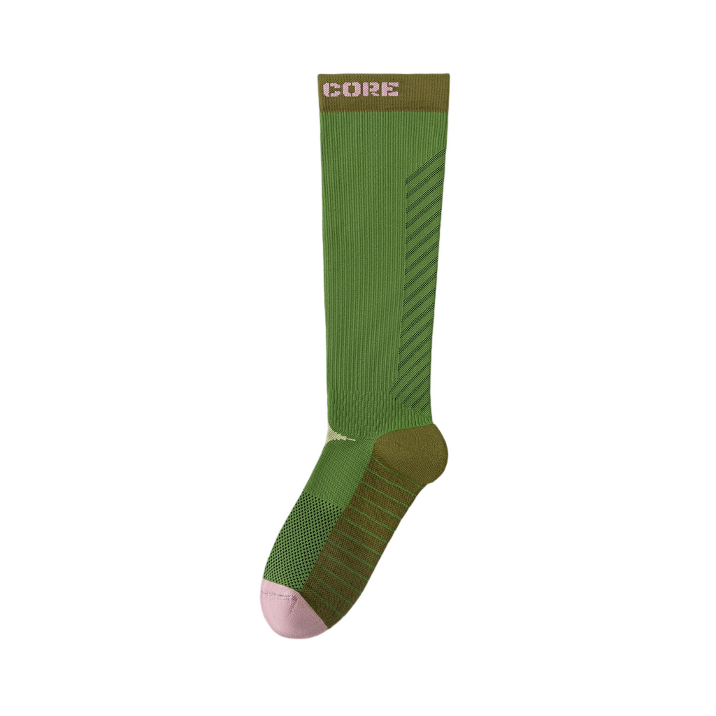 Professional running, fitness, and cycling calf socks