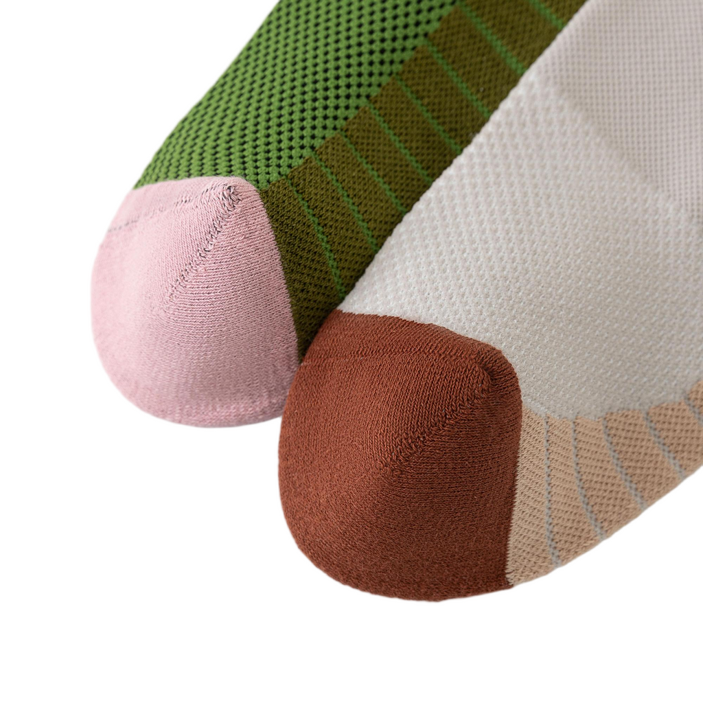 Professional running, fitness, and cycling calf socks