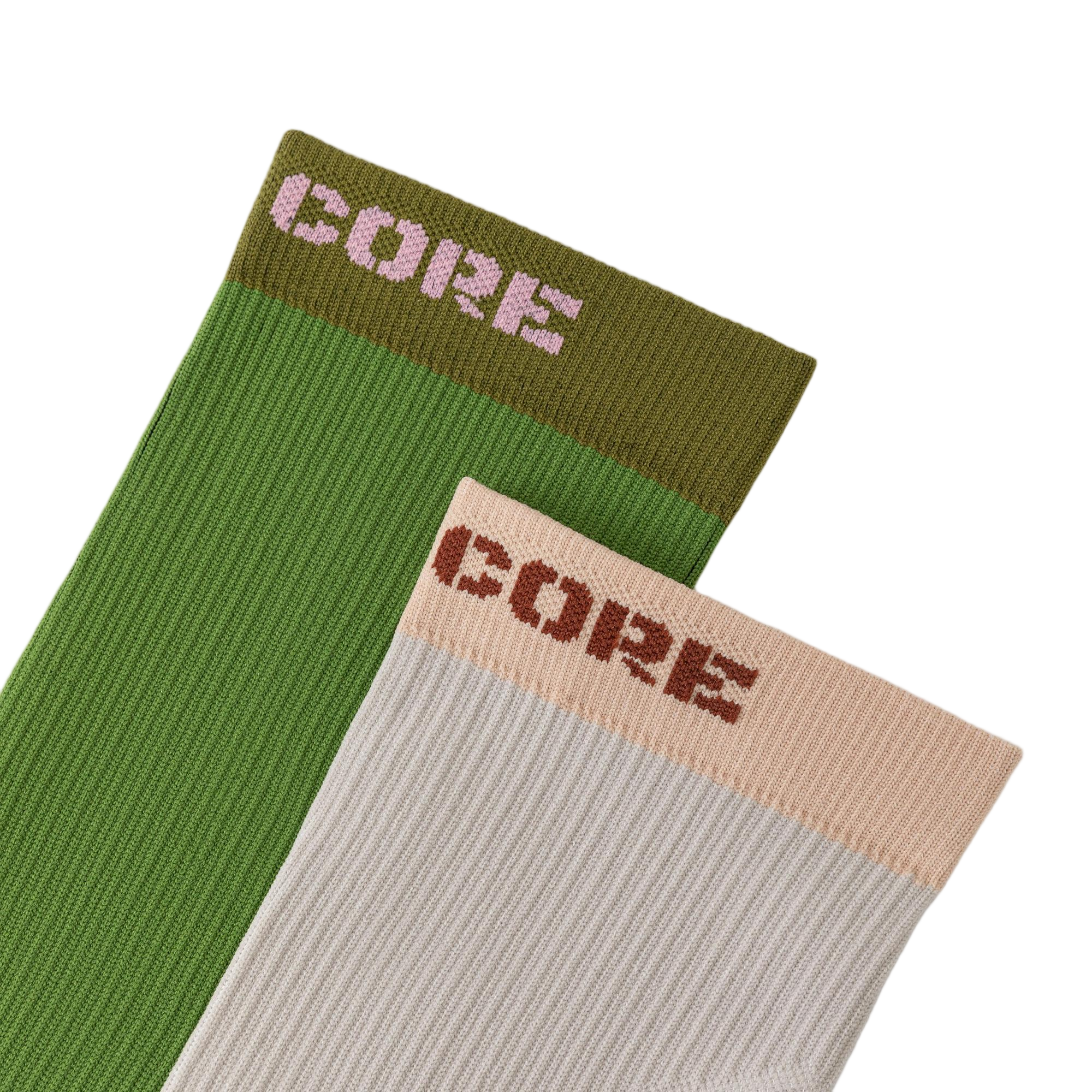 Professional running, fitness, and cycling calf socks