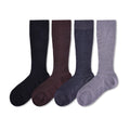 240-count high-density fabric knee-high socks for men and women