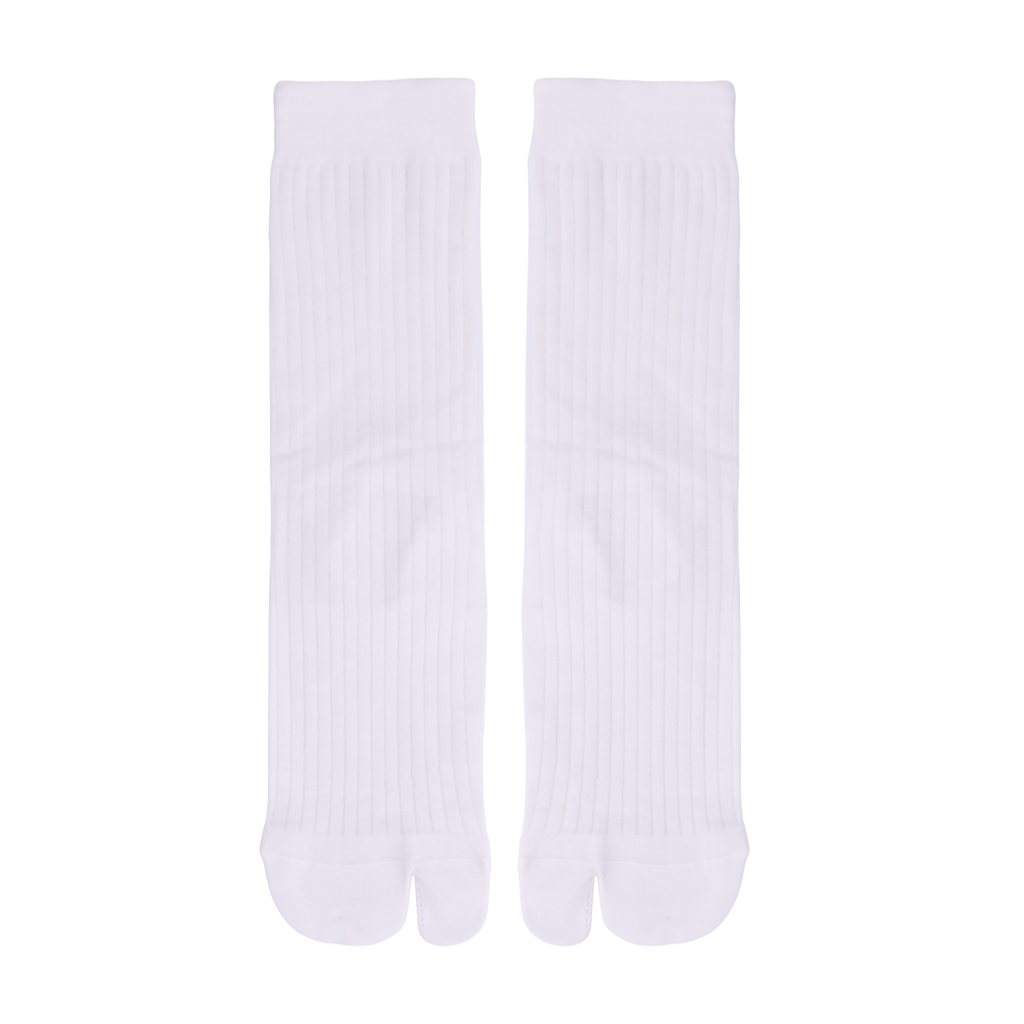 Men's two-toe split socks, pure cotton, sweat-wicking, breathable, odor-free, mid-calf socks, geta, flip-flops, two-toe split socks