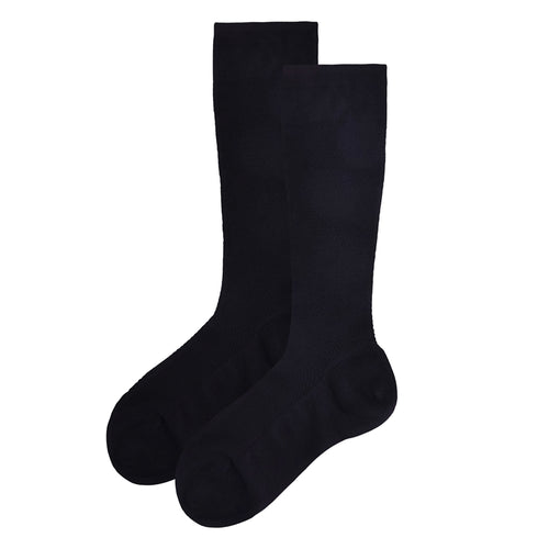 240-count high-density fabric knee-high socks for men and women