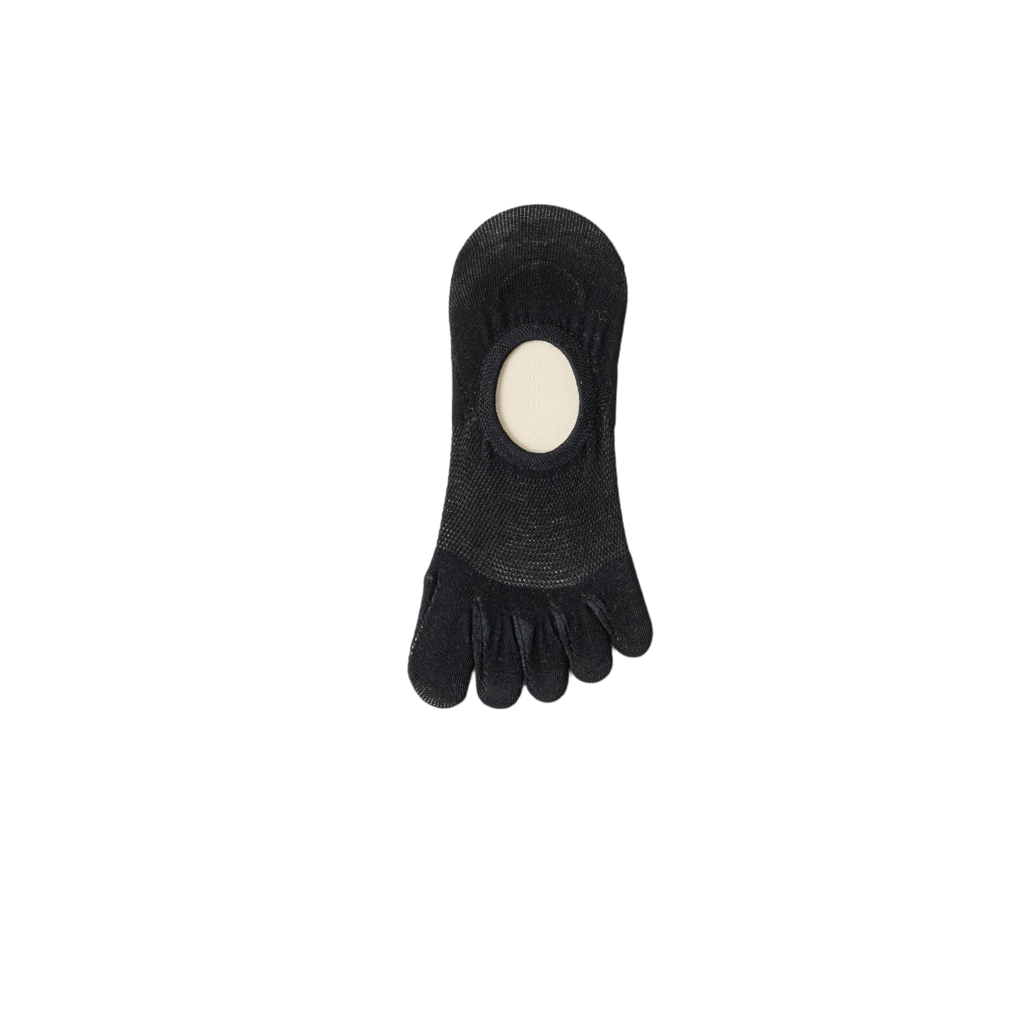 Candy-colored quick-drying semi-transparent five-finger stockings