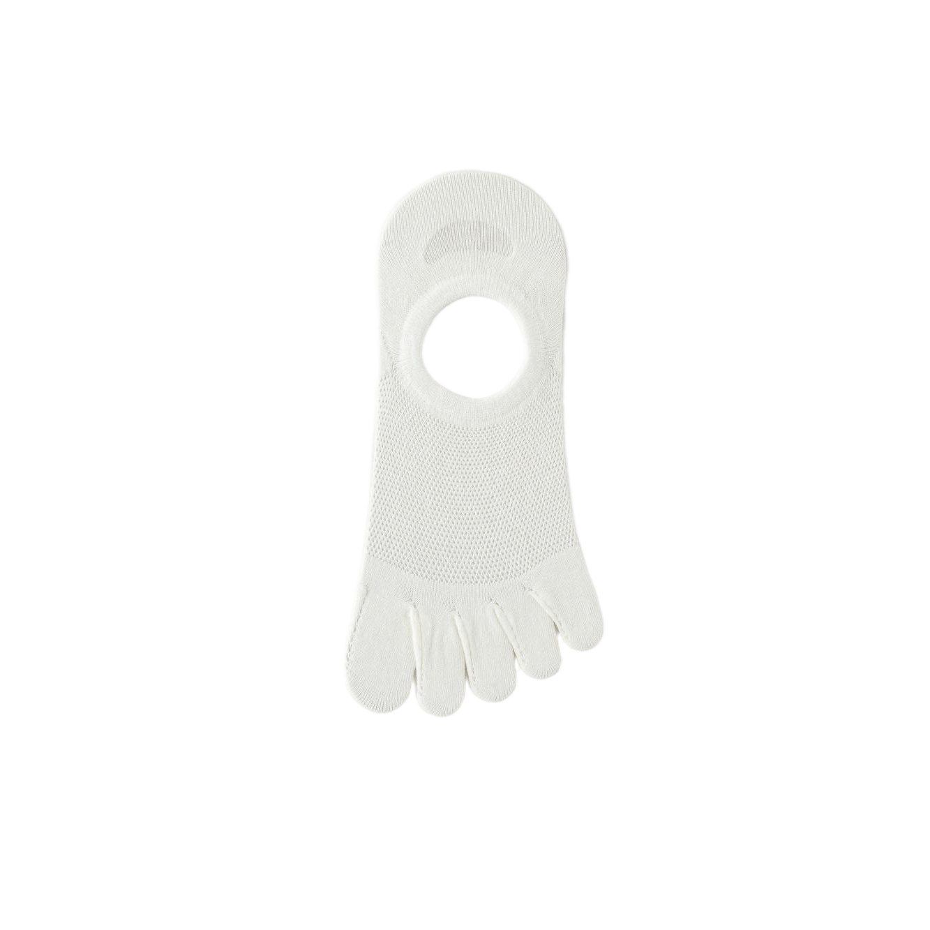 Ultimate Cotton Boneless Semi-Transparent Five-Finger Socks