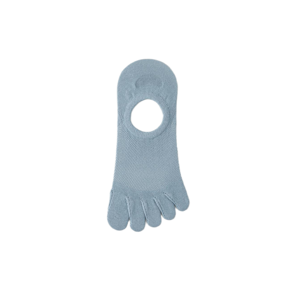 Ultimate Cotton Boneless Semi-Transparent Five-Finger Socks