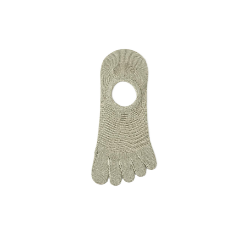 Ultimate Cotton Boneless Semi-Transparent Five-Finger Socks