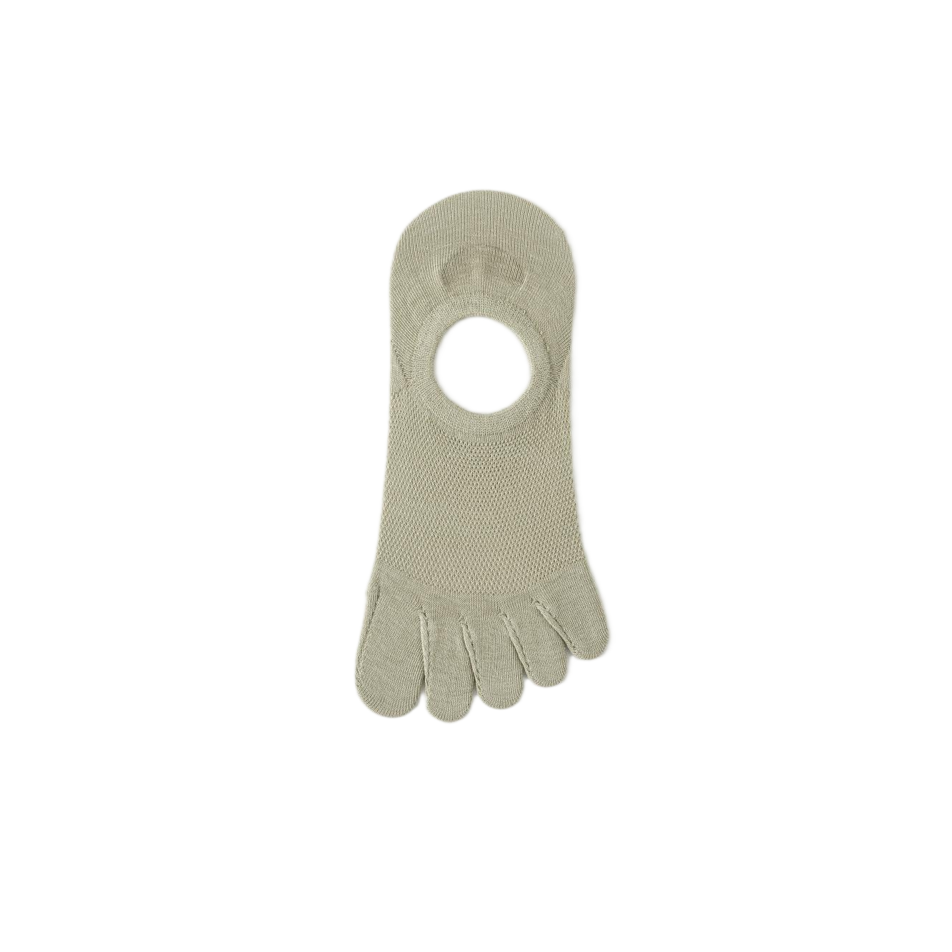 Ultimate Cotton Boneless Semi-Transparent Five-Finger Socks