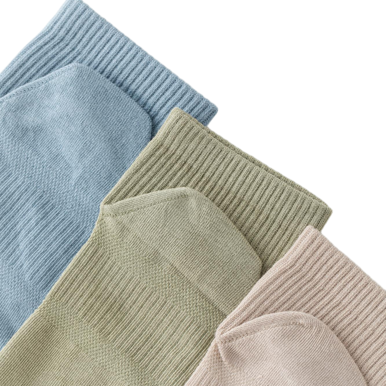 Light exercise, ultra-soft, boneless, five-finger short tube men's socks