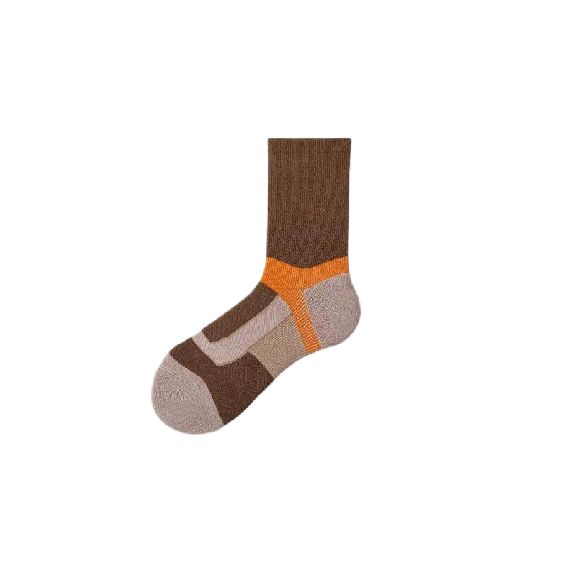 Short-sleeve running, cycling, and soccer socks for men