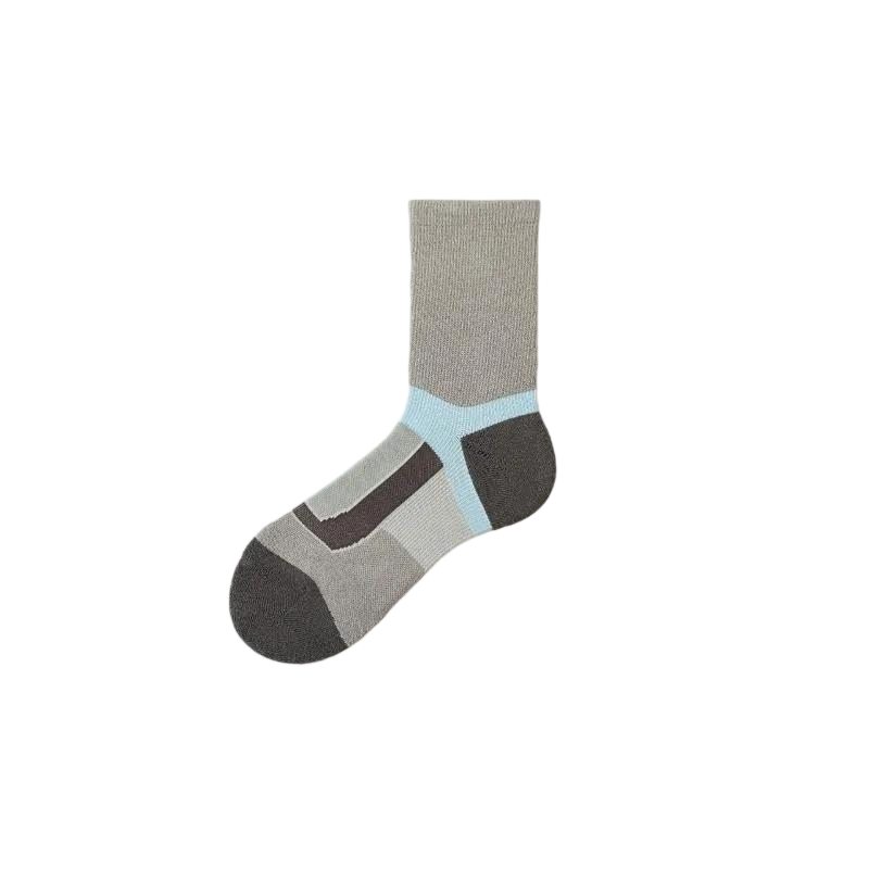 Short-sleeve running, cycling, and soccer socks for men
