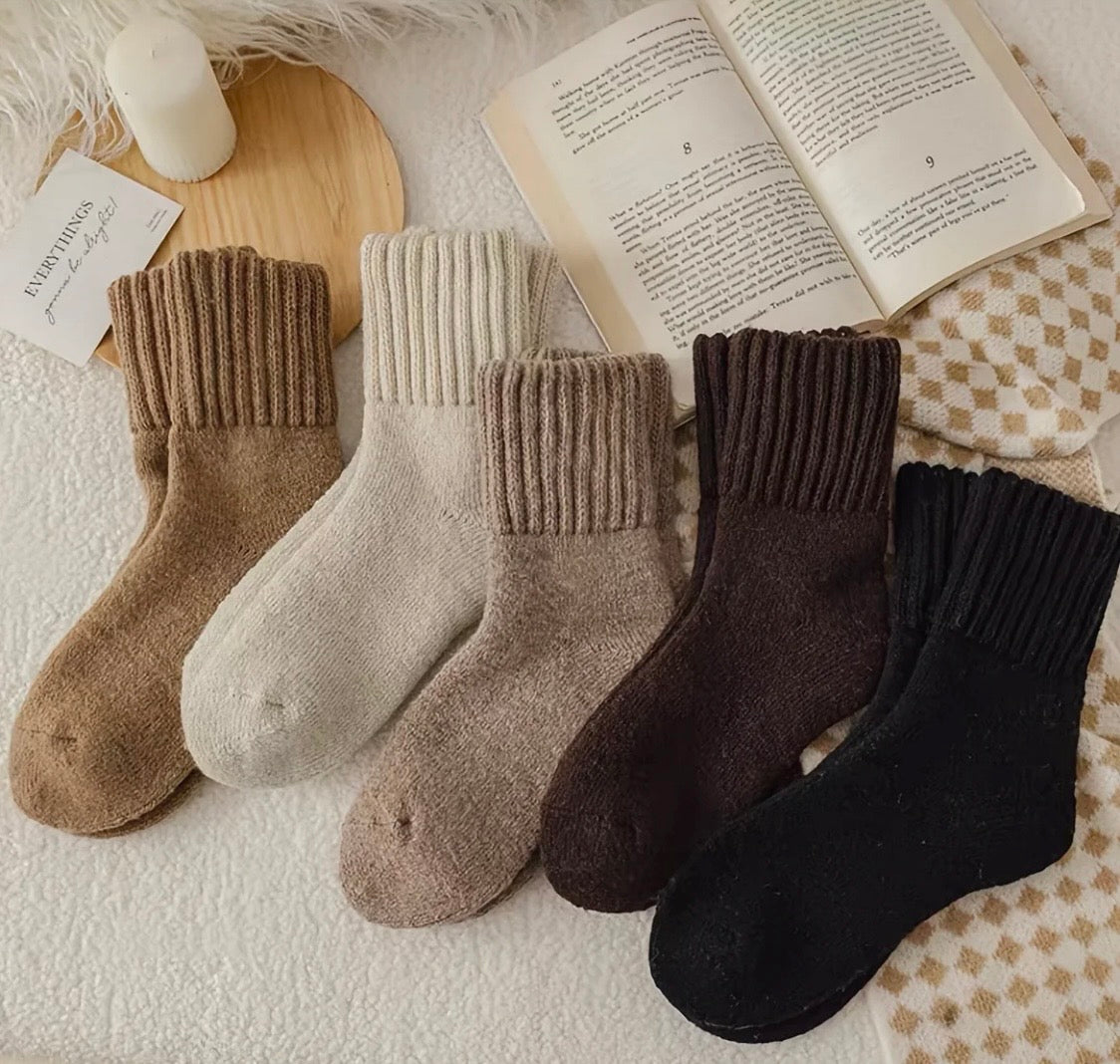 Melard Fleece-lined Women's Socks